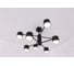 Люстра Schaffner 8xGX53/9W (65*65*30) Elsitio 4840-8 BK 2