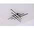 Люстра Schaffner Notte 4825-6 BK, LED 95W (80*80*9,5) IR Notte 4825-6 BK IR 1