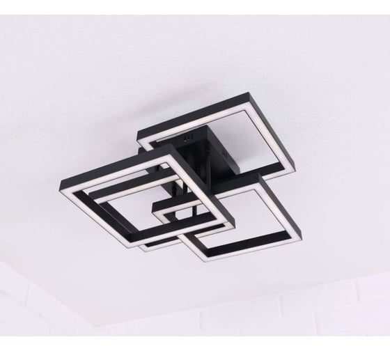 Люстра Schaffner Vita 4810-4 BK, LED 75W (41*41*15) IR Vita 4810-4 BK IR