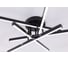 Люстра Schaffner Velado 4830-5 BK, LED 72W (66,5*66,5*19,5) IR Velado 4830-5 BK IR 3