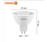 Набор ламп OSRAM 5 шт LED Value GU5.3 MR16 прозрачный 5Вт 500Лм замена 50Вт 6500K 4610590511112 2
