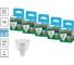 Набор ламп OSRAM 5 шт LED Value GU5.3 MR16 прозрачный 7Вт 700Лм замена 75Вт 6500K 4610590511143 1