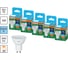 Набор ламп OSRAM 5 шт LED Value GU10 PAR16 прозрачный 5Вт 500Лм замена 50Вт 6500K 4610590511082 1