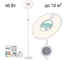 Торшер Citilux LOONG LED RGB с пультом, белый CL810030 2