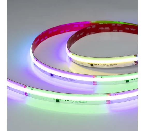 Светодиодная лента Arlight DMX-COB-X1008-18mm 24V RGB-PX126 5м 062128