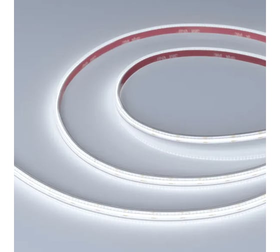 Светодиодная лента герметичная Arlight COB-PS-X400-7mm 24V White6000 5м 041698(1)