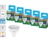 Набор ламп OSRAM 5 шт низкого напряжения 12V LED Value GU5.3 MR16 прозрачный 5Вт 500Лм замена 50Вт 6500K 4610590511501 1