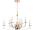 Люстра подвесная ST Luce Латунь/Латунь, прозрачный E14 8*40W SL1405.203.08 1