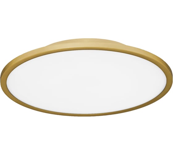 Светильник потолочный Evoluce Золотистый/белая LED 1*42W 4000K SLE1811-202-01