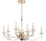 Люстра подвесная ST Luce Латунь/Латунь, прозрачный E14 10*40W SL1405.203.10 1