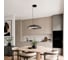 Светильник подвесной ST Luce Черный/Дымчатый, белый LED 1*36W 3000K SL6019.413.01 5