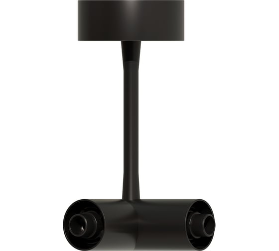 Потолочный токопроводящий угловой соединитель ST Luce Черный ST1602.439.00