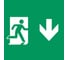 Пиктограмма Arlight EMGP-MARK-MA-DOWN-FLAG 1шт 064912 1
