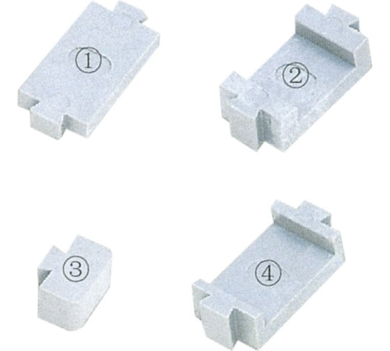 Заглушка для шинопровода Leipole SU 20x10 SU20X10 (100 шт в упак) 5010.011