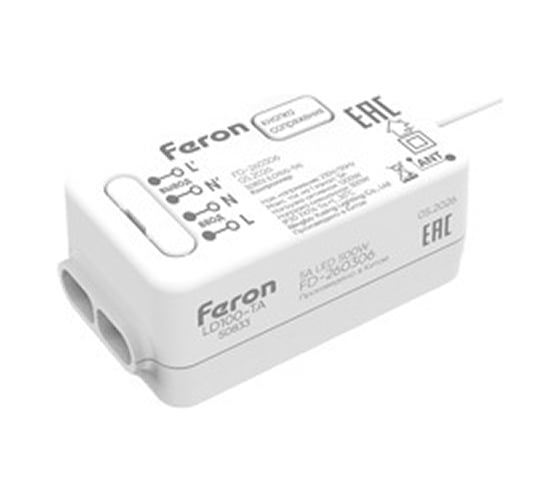 Контроллер для управления осветительным оборудованием FERON LD100-TA 50833