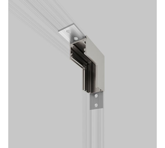 Коннектор угловой Elektrostandard внутренний Line Magnetic для накладного шинопровода 85225/00 никель a072710