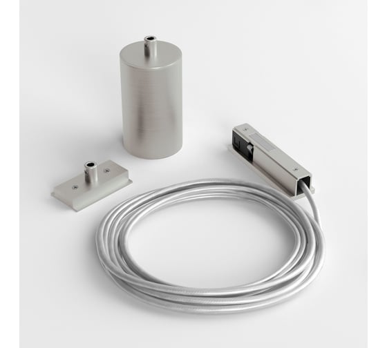 Подвесной комплект Elektrostandard Line Magnetic для подключения трековой системы освещения к питанию (боковой) 85009/00 никель a072722