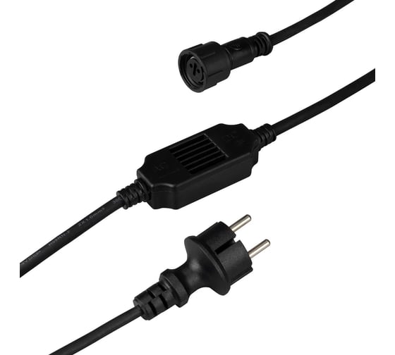Шнур питания Ardecoled ARD-PRO-1.5M черный, 1шт 059190