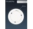 Люстра подвесная с диммером INLUX RINGO LED хром IN70704 13