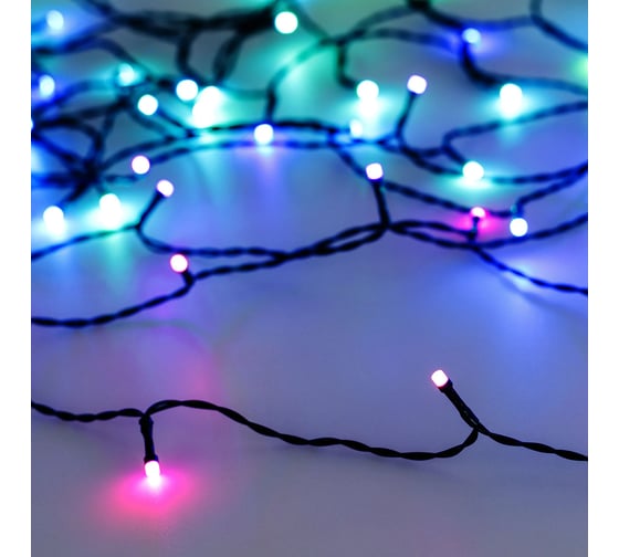 Светодиодная гирлянда Ardecoled Нить Смарт ARD-MOOD-CLASSIC-9750-BLACK-66LED RGB Ard 1шт 047671