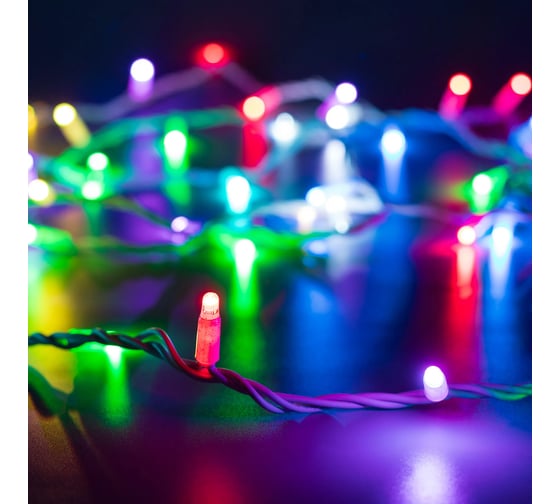 Светодиодная гирлянда Ardecoled Нить Смарт ARD-MOOD-PRO-10000-WHITE-100LED RGB 1шт 064451