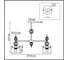 Люстра LUMION E27 5*40W 8418/5 9