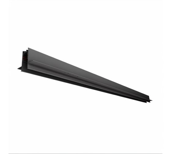 Шинопровод для трековых светильников Aax.Tech Т-48 V53 1500мм (черный) AAX-Track-T48v-1500-B