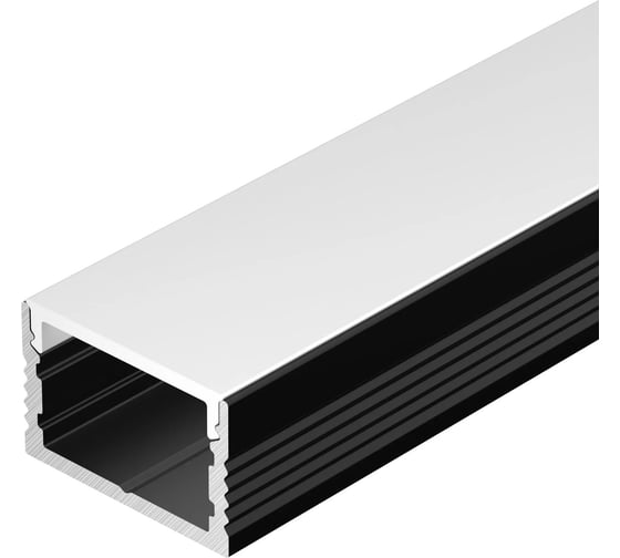 Профиль Arlight SL-SLIM15-H10-3000 BLACK 3м 065380