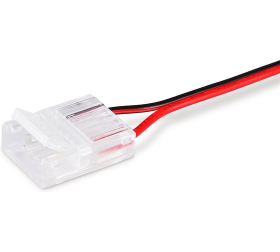 Соединитель гибкий двухсторонний Ambrella Light COB 12/24V для лент 12mm (2 конт.) (10 шт. в комплекте) LED Strip 24V GS7898