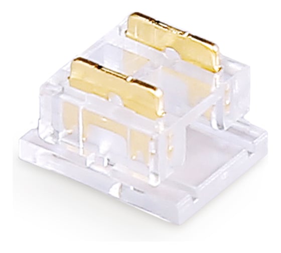 Соединитель прямой Ambrella Light COB 12/24V для лент 8/10mm (2 конт.) (10 шт. в комплекте) LED Strip 24V GS6361