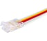 Соединитель гибкий односторонний Ambrella Light COB CCT 12/24V для лент 8mm (3 конт.) (5 шт. в комплекте) LED Strip 24V GS7406 1