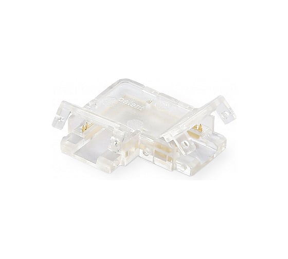 Соединитель угловой Ambrella Light COB 12/24V для лент 10mm (2 конт.) (10 шт. в комплекте) LED Strip 24V GS6861