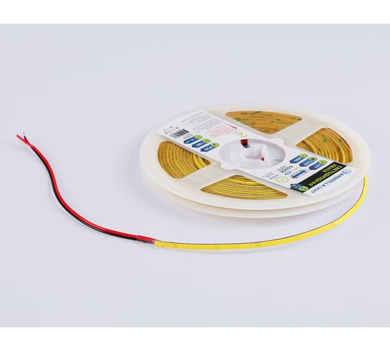 Светодиодная лента Ambrella Light 24В COB 384Led 7Вт/м 6500K IP20 5м LED Strip 24V GS4603
