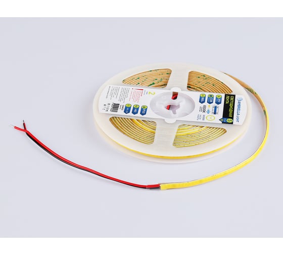 Светодиодная лента Ambrella Light 24В COB 400Led 10Вт/м 6500K IP20 5м LED Strip 24V GS4613