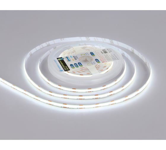Светодиодная лента Ambrella Light 24В COB 320Led 10Вт/м 6500K IP20 5м LED Strip 24V GS4653