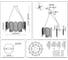 Подвесная люстра Ambrella Light High Light LH31251 7