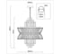 Подвесная люстра Ambrella Light High Light LH41020 8
