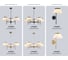 Подвесная люстра Ambrella Light High Light LH72471 9