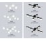 Потолочная люстра Ambrella Light COMFORT FL51670 7