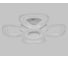 Потолочный светодиодный светильник Ambrella Light Acrylica FA8925 5