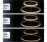 Люстра подвесная с диммером INLUX RINGO LED золотая IN70702 24