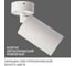 Накладной поворотный светильник Citilux AXEL Белый Рифлёный CL512210R 10