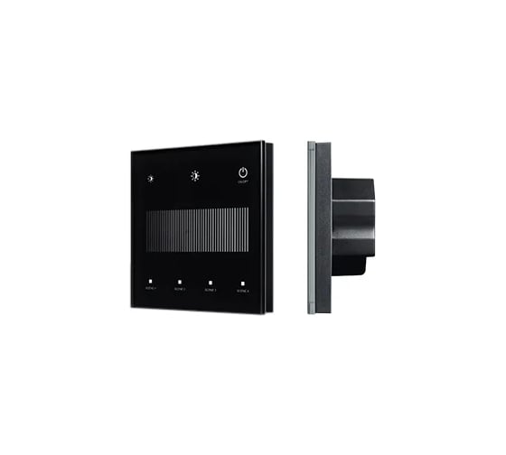 Сенсорная панель INTELLIGENT ARLIGHT SMART-DALI-301-11-1G-4SC-DT6 черная, 1шт 046560