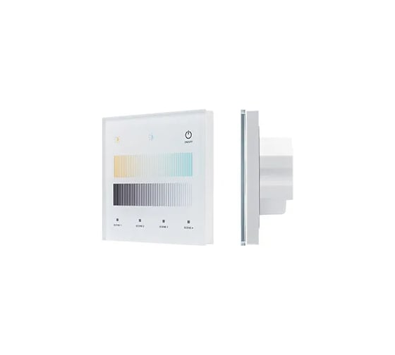 Сенсорная панель INTELLIGENT ARLIGHT SMART-DALI-301-11-1G-4SC-DT8 белая, 1шт 046563