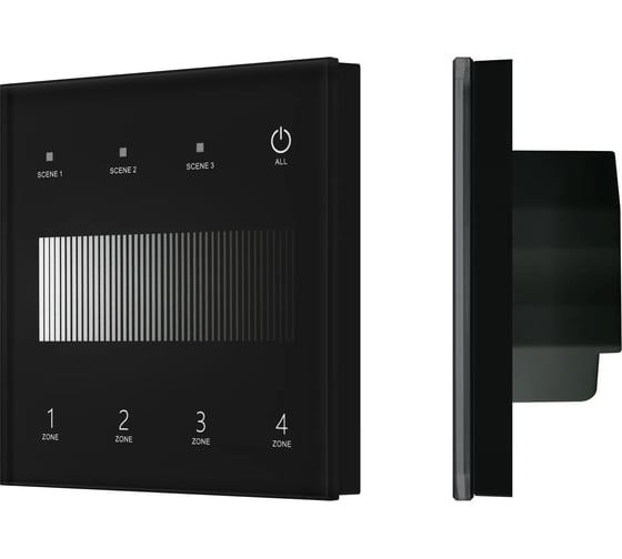 Сенсорная панель INTELLIGENT ARLIGHT SMART-DALI-301-11-4G-3SC-DT6 черная, 1шт 060789