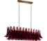 Подвесная люстра LOFT IT Lilou 10600/1200R Burgundy 1