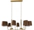 Подвесная люстра LOFT IT Hilton 10527/8 Brass 1