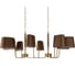 Подвесная люстра LOFT IT Hilton 10527/8 Brass 3