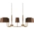 Подвесная люстра LOFT IT Hilton 10527/8 Brass 5