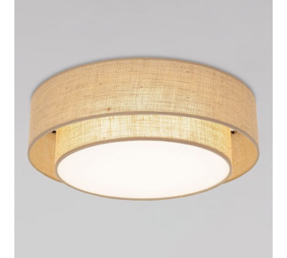 Светильник потолочный TK Lighting Calisto Juta под лампы E27 11046 коричневый a073165
